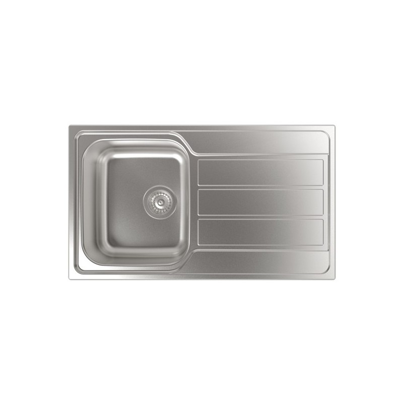 CATA CDP-1 Fregadero encastrado bajo encimera Rectangular Acero inoxidable
