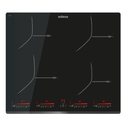 Edesa EIM-6422 B Negro Integrado 59 cm Con placa de inducción 4 zona(s)