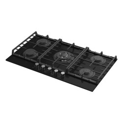 Edesa EGG-9051 TI TR C N Negro Integrado 87 cm Encimera de gas 5 zona(s)