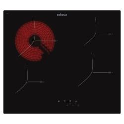 Edesa EVT-6422 R Negro Integrado 59 cm Cerámico 4 zona(s)