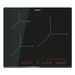 Edesa EIM-6330 B Negro Integrado 59 cm Con placa de inducción 3 zona(s)