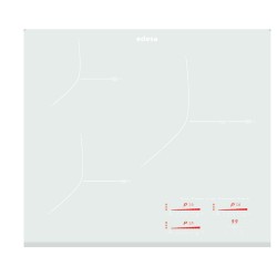 Edesa EIMS-6330 B WH Blanco Integrado 59 cm Con placa de inducción 3 zona(s)