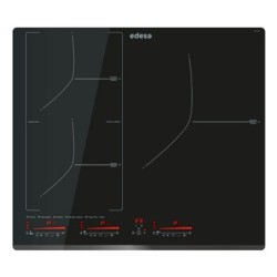 Edesa EIM-6331 HT BQ B Negro Integrado 59 cm Con placa de inducción 3 zona(s)