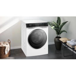 Siemens iQ700 WN54C2A0ES lavadora-secadora Independiente Carga frontal Blanco