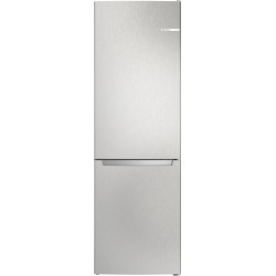 Bosch Serie 2 KGN36NLEA nevera y congelador Independiente 305 L Acero inoxidable