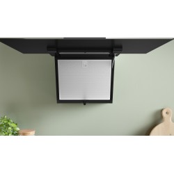 Bosch DWK67FN60 campana De pared Negro 768 m³ h