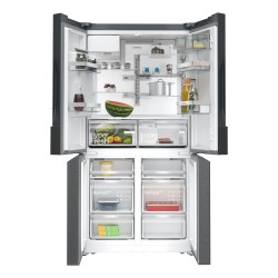 Siemens KF96DPXEA nevera puerta lado a lado Independiente 547 L Gris