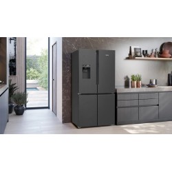 Siemens KF96DPXEA nevera puerta lado a lado Independiente 547 L Gris