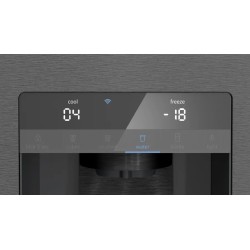 Siemens KF96DPXEA nevera puerta lado a lado Independiente 547 L Gris