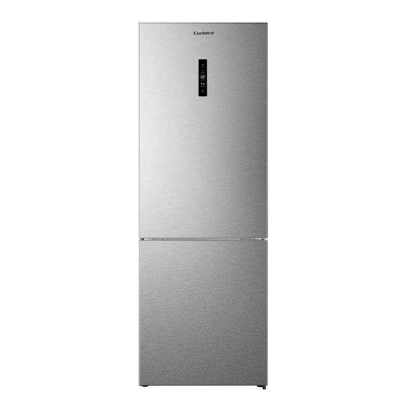 Corbero CCHS20074NFXINV nevera y congelador Independiente 495 L Acero inoxidable