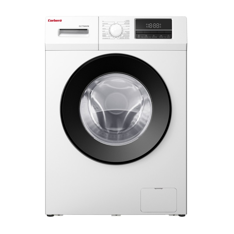 Corbero CLT704VIN lavadora Carga frontal 7 kg 1400 RPM Blanco