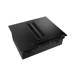 Corbero CCIA7460DF hobs Negro Integrado 59 cm Con placa de inducción 4 zona(s) Campana integrada