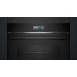 Siemens HS736G3B1 horno 71 L Negro, Acero inoxidable