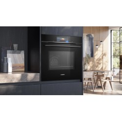 Siemens iQ700 HM778GMB1 horno 67 L 3600 W Negro