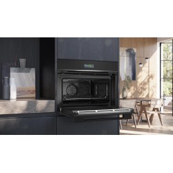 Siemens iQ700 CB774G1B1 horno 47 L Negro