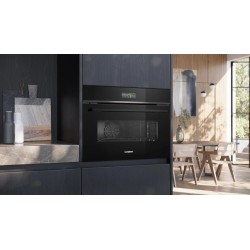 Siemens iQ700 CB774G1B1 horno 47 L Negro