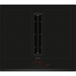 Siemens iQ500 ED631HQ26E hobs Negro Integrado 60 cm Con placa de inducción 4 zona(s) Campana integrada