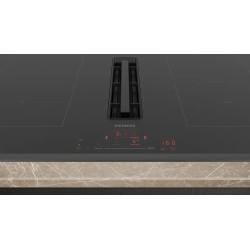Siemens iQ500 ED851HQ26E hobs Negro Integrado 80 cm Con placa de inducción 4 zona(s) Campana integrada