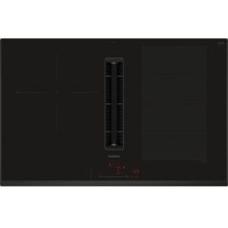 Siemens iQ700 EX851HJ26E hobs Negro, Acero inoxidable Integrado 80 cm Con placa de inducción 3 zona(s) Campana integrada