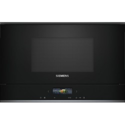 Siemens BF722R1B1 microondas Negro Solo microondas Integrado 21 L 900 W