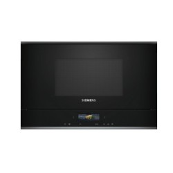 Siemens iQ700 BE732L1B1 microondas Negro Microondas combinado Integrado 21 L 900 W