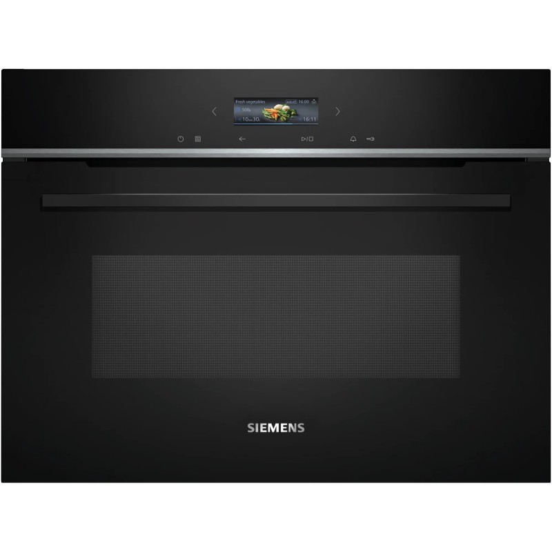 Siemens iQ700 CE732GXB1 microondas Negro Solo microondas Integrado 36 L 1000 W