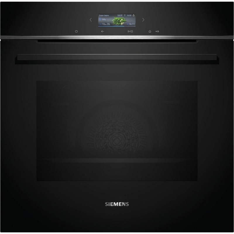 Siemens iQ700 HB734G1B1 horno 71 L 3600 W Negro