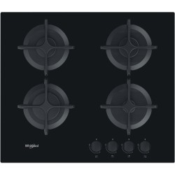 Whirlpool GOB 616 NB Negro Integrado 59 cm Encimera de gas 4 zona(s)