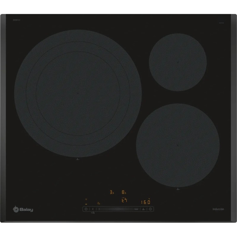 Balay 3EB967AH Negro Integrado 60 cm Con placa de inducción 3 zona(s)