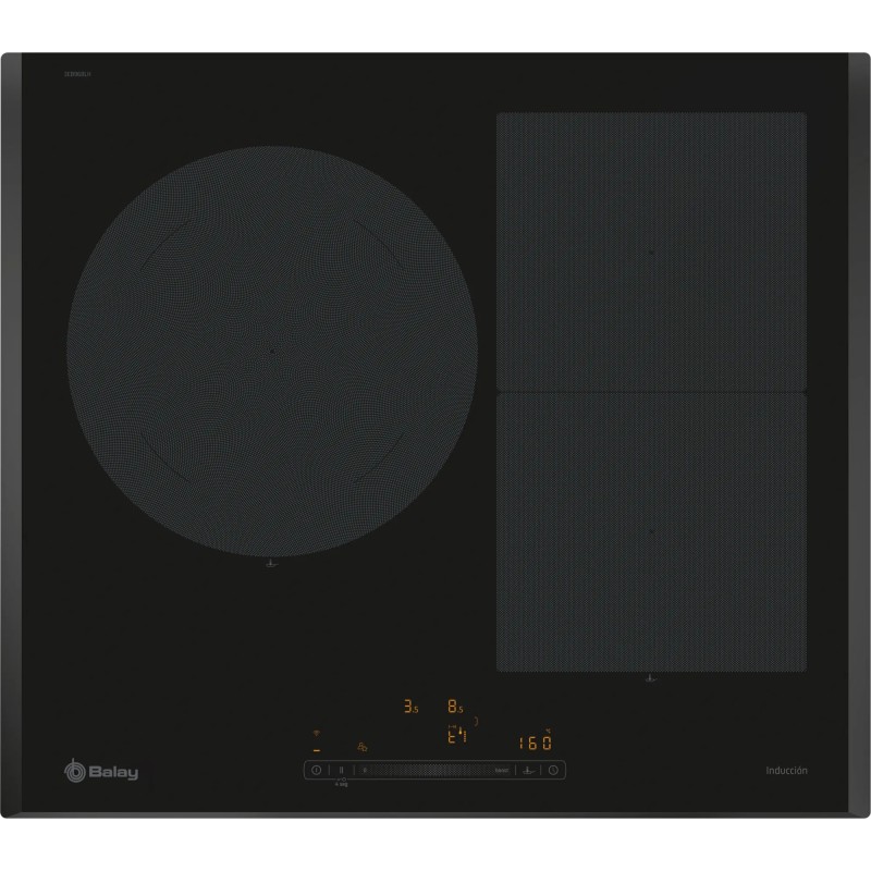 Balay 3EB968LH hobs Negro Integrado 60 cm Con placa de inducción 3 zona(s)