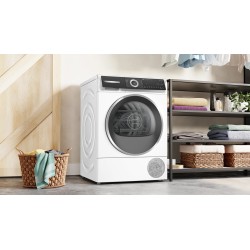 Bosch Serie 6 WQH245A0ES secadora Independiente Carga frontal 9 kg Blanco