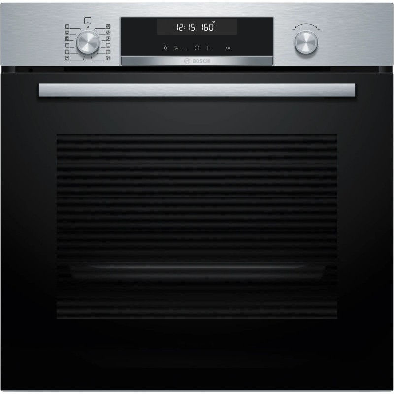 Bosch Serie 6 HBG578ES3 horno 71 L 3600 W Negro, Acero inoxidable