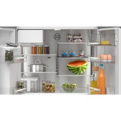 Bosch Serie 6 KFI96AXEA nevera puerta lado a lado Independiente 574 L Negro, Acero inoxidable