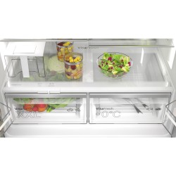 Bosch Serie 6 KFI96AXEA nevera puerta lado a lado Independiente 574 L Negro, Acero inoxidable