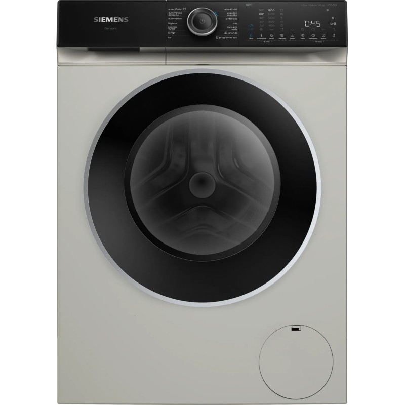 Siemens iQ500 WG56H2AXES lavadora Carga frontal 10 kg 1580 RPM Acero inoxidable