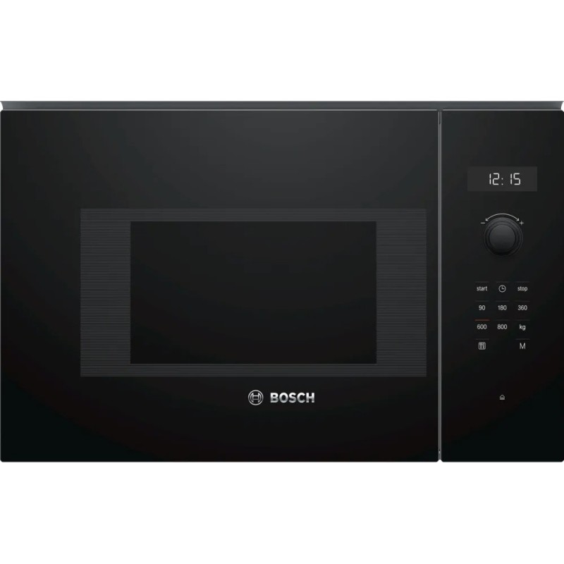 Bosch Serie 6 BFL524MB0 microondas Negro Solo microondas Integrado 20 L 800 W