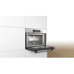 Bosch Serie 6 CMA585GS1 microondas Acero inoxidable Microondas combinado Integrado 44 L 900 W