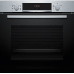Bosch Serie 4 HBA514ES3 horno 71 L 3400 W Negro, Acero inoxidable
