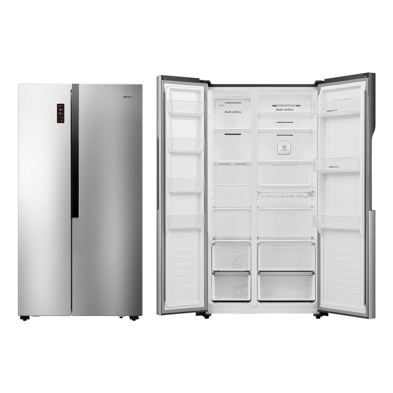 Edesa ESS-1832 NF EX nevera puerta lado a lado Independiente 519 L Acero inoxidable