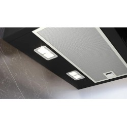 Siemens iQ300 LC87KFN60 campana De pared Negro 427 m³ h