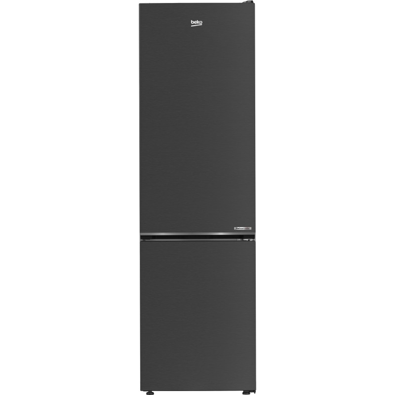Beko B7RCNE408HXBR nevera y congelador Independiente 355 L Negro, Acero inoxidable