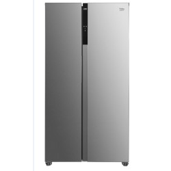 Beko GNO5323XPN nevera puerta lado a lado Independiente 532 L Acero inoxidable