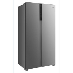 Beko GNO5323XPN nevera puerta lado a lado Independiente 532 L Acero inoxidable