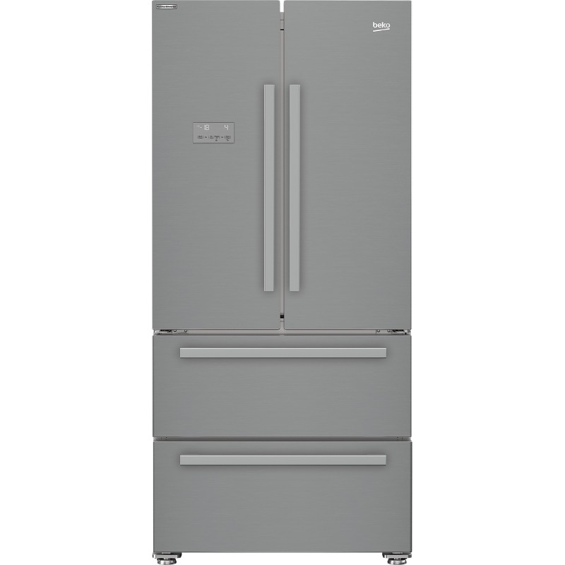 Beko GNE6049XPN nevera puerta lado a lado Independiente 539 L Acero inoxidable