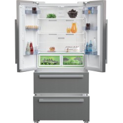 Beko GNE6049XPN nevera puerta lado a lado Independiente 539 L Acero inoxidable