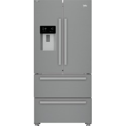 Beko GNE60542DXPN nevera puerta lado a lado Independiente 539 L Acero inoxidable
