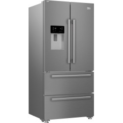 Beko GNE60542DXPN nevera puerta lado a lado Independiente 539 L Acero inoxidable