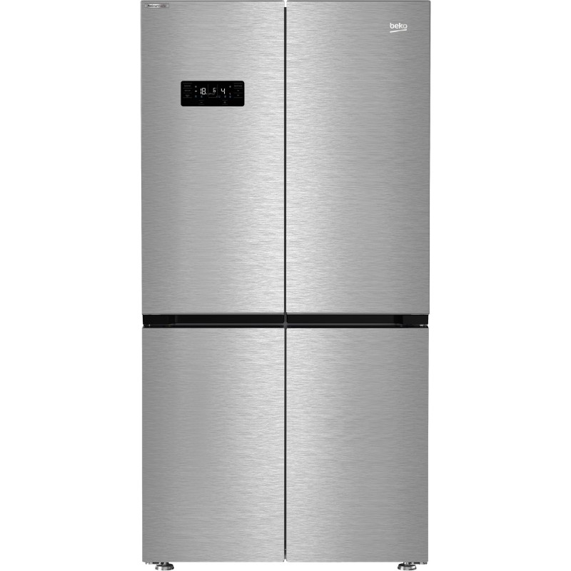 Beko GN1416240ZXN nevera puerta lado a lado Independiente 572 L Acero inoxidable