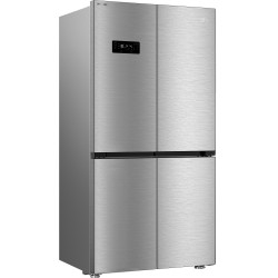 Beko GN1416240ZXN nevera puerta lado a lado Independiente 572 L Acero inoxidable