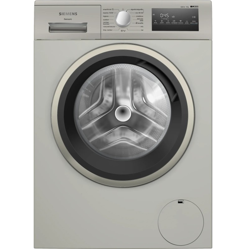 Siemens WM14N29XEP lavadora Carga frontal 9 kg 1351 RPM Acero inoxidable